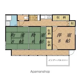 長野県下伊那郡阿南町富草【一戸建】の間取り
