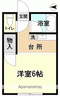 トヨタハイツ【202号室】の間取り