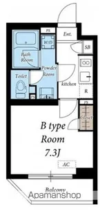 シェル上池台【3階】の間取り