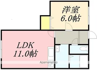 センチュリー七飯【2階】の間取り