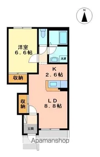 S・K・S【102号室】の間取り