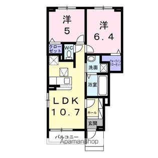 アネックス【1階】の間取り