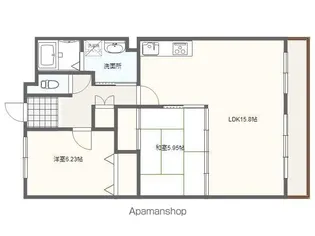 シティ・ライフ グランヴィーネ星ヶ丘 A棟【513号室号室】の間取り