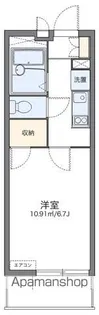 レオパレスアドバンス鶴見【2階】の間取り