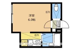 カサレアA【205号室】の間取り