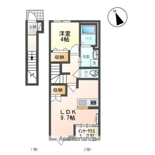 アンサンブル【2階】の間取り