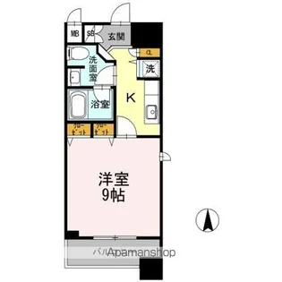 カスタリア堺筋本町【12階】の間取り