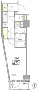 ORSUS西日暮里【2階】の間取り