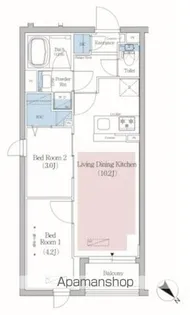 アーバネックス文京小石川【3階】の間取り
