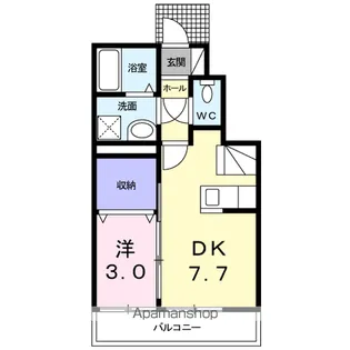 フローラ【1階】の間取り