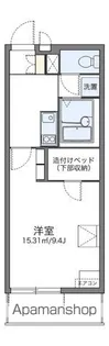 レオパレスルーチェ4【3階】の間取り