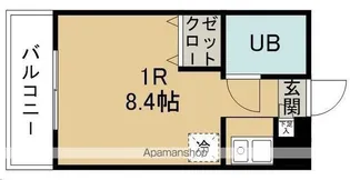 デリジェンス泉中央【203号室】の間取り
