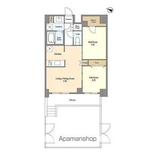 URBANLINK護国寺【1階】の間取り