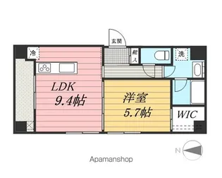コンフォリア錦糸町【9階】の間取り