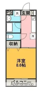 エミネンス Hattori【1階】の間取り