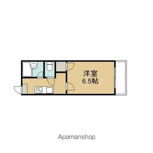 エステート羽倉崎【1階】の間取り