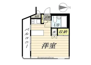 ルーニィ平町【2階】の間取り