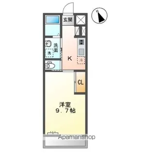 ハピネス【2階】の間取り