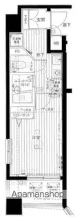 メインステージ銀座【10階】の間取り