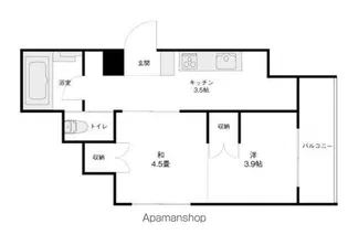 グリーンスクエア有松【501号室】の間取り