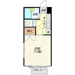サンホープヒロ【105号室】の間取り