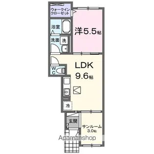 ファミーリエ【1階】の間取り