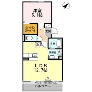 プリマベル【3階】の間取り