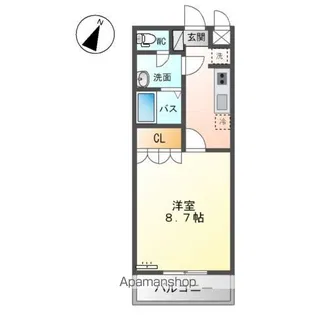 サンハイム【2階】の間取り