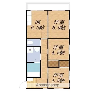 ビアン・ロジュマンF【3階】の間取り