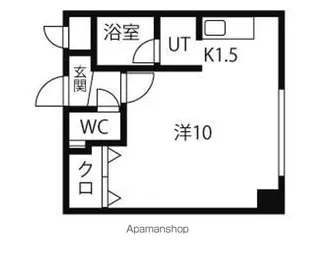 ディーセント22【4階】の間取り