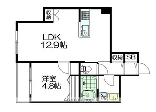 EXION(エクシオン)【2階】の間取り