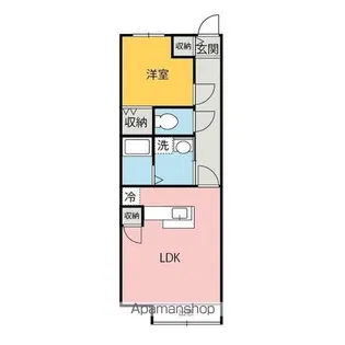 IL MILIONE【2階】の間取り
