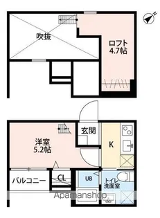 メゾン・ド・カナールⅡ【1階】の間取り