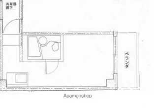 田川ビル【407号室号室】の間取り