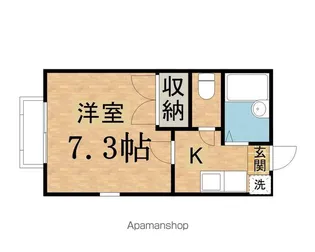 ザ・コンフォートプレイス【1階】の間取り