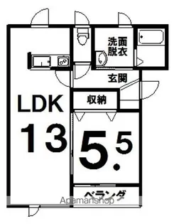 フィリックスA【303号室】の間取り