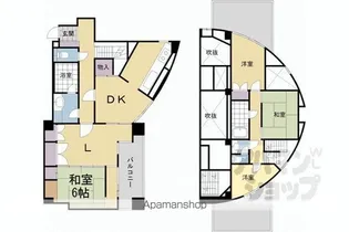 グランフォルム京都御所南【8階】の間取り