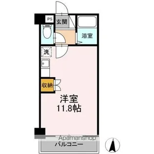 グランテラス柏木【4階】の間取り