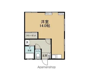 エスポワール【101号室】の間取り