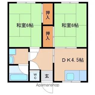 梶原ビル【3階】の間取り