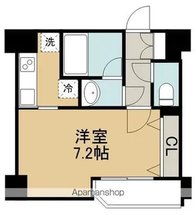 ラピス雨宮【7階】の間取り