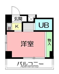 マーレルーチェA【601号室】の間取り