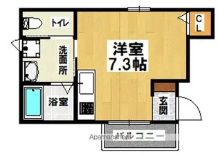 HAFEZ西湊【201号室】の間取り