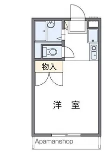 SUBLIME FUJI【106号室】の間取り