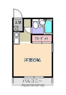 ラシャーレ桜台【2階】の間取り
