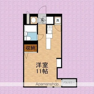 INOVE朝霞青葉台【2階】の間取り