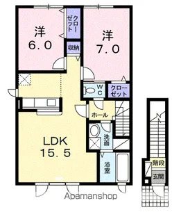 アリビオ【2階】の間取り