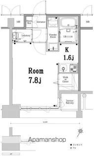 福岡県福岡市博多区築港本町【マンション】の間取り