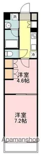 ウェルネス青葉【4階】の間取り