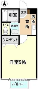 ブリリアントLG−Ⅱ【AⅡ号室】の間取り